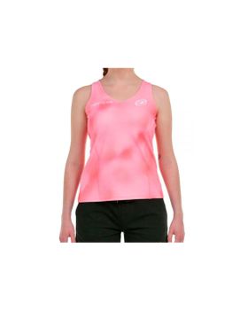 Camiseta de Padel Bullpadel Delfi 25V Mujer Rosa