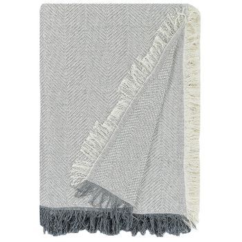Foulard Multiusos Modelo Espiga:color - Gris, Tamaño - 180 X 260 Cm