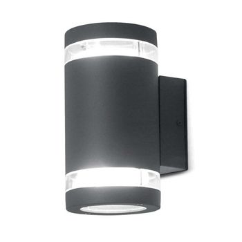 Aplique de pared de exterior magnus (2 luces)