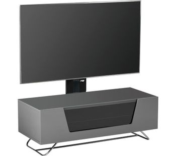 Chromium 2 Cantilever CRO2-1000BKT-GR 1000 mm TV Stand with Bracket - Grey, Grey