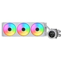 refrigeracion liquida cougar cgr-psdvargb-w-360 360mm 3 ventiladores argb blanca