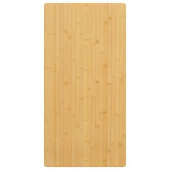 Tablero De Mesa De Bambú 50x100x1,5 Cm Vidaxl