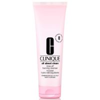 clinique cleansers  makeup removers all about clean rinse-off foaming cleanser 250ml