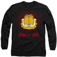 garfield camiseta manga larga obey me para mujer