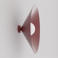 aplique de pared osum l granate opal