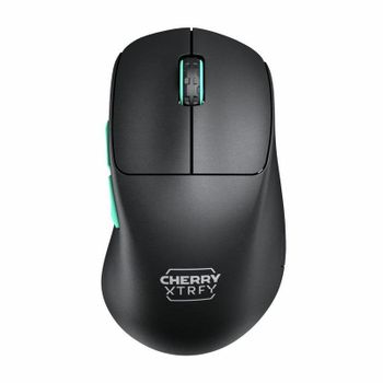 Ratón CHERRY XTRFY M64 Wireless 26000 DPI Negro Turquesa Ultra Ligero 75h