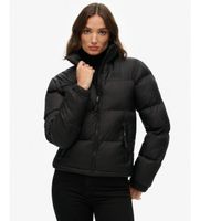 superdry para mujer w5011975a chaqueta tech negro xl casual sostenible nylon reciclado