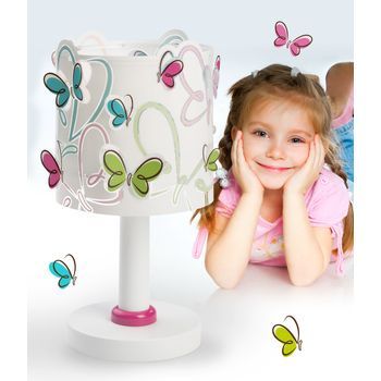 Lámpara De Mesa Butterfly Mariposas