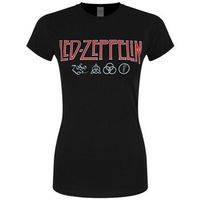 led zeppelin camiseta ro905 para mujer