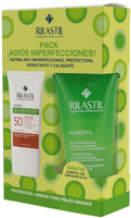 rilastil sun system acnestil spf50 40 ml  regalo gel limpiador anti-imperfecciones 50 ml