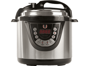 Olla de cocción lenta - Cecotec GM Modelo D, Programable, Guiada por voz, 11 Menús, 6 L, Inox