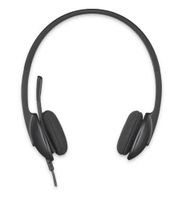 logitech h340 usb computer headset auriculares alambrico diadema oficinacentro de llamadas negro