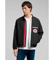replay para hombre m849000085420 cazadora con detalles en contraste negro xxl casual poliester poliamida