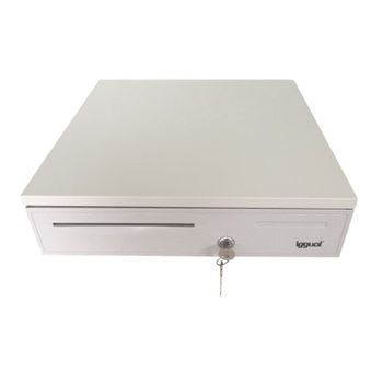 Iggual IRON-50W Cajón Portamonedas 42cm 5+8 Blanco