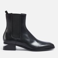alexander wang womens kane 35 leather chelsea boots - uk 5
