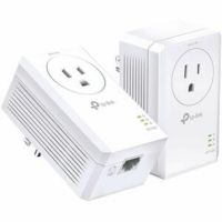 adaptador de red powerline tp-link tl-pa7017p homeplug av2 gigabit ethernet