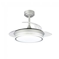 ventilador led aspas plegables moss mini cct dim 46w