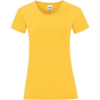 Fruit Of The Loom Camiseta Iconic 150 para mujer