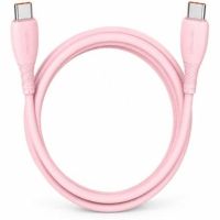 cable usb-c vention trwpf 1m 100w 480mbps rosa con e-marker