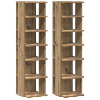 Mesa De Centro，mesa Auxiliar，mesita De Centro Madera De Ingeniería Roble Artisan 40x40x43 Cm