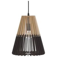 lampara de techo negro y marron claro industrial boho bicolor para salon dormitorio comedor diseno moderno cavalla