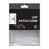 cable de red utp cat6 gembird latiguillo 025 m gris