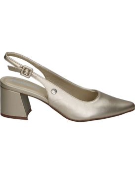 Zapato De Tacón Dorado Refresh 175087 Para Mujer 36