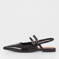 vagabond womens hermine patent leather flats - uk 6