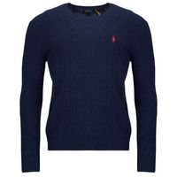 polo ralph lauren jersey jersey de cuello redondo en punto trenzado en lana y casemira para hombre