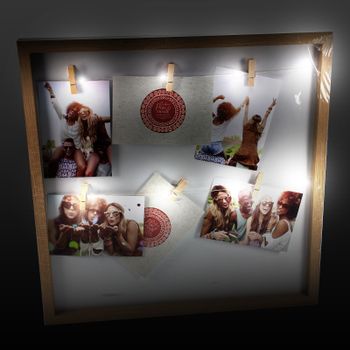 Festival Vibe LED Photo Frame