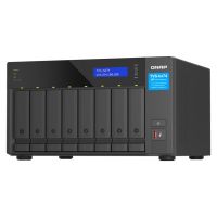 servidor nas torre qnap 8 bahias intel core i9 64gb ddr4 quts hero 10gbe 25gbe ampliable proteccion datos alto rendimiento