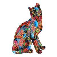 casablanca by gilde estatuilla decorativa gato street art h 29 cm