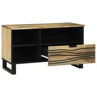 unidades de tv  mueble de salon  gabinete de tv marron 80 x 33 x 46 cm madera contrachapada
