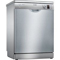 bosch serie 2 sms25ei00g full-size dishwasher - silver silver