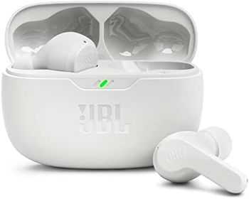 JBL Wave Beam Auriculares True Wireless Stereo (TWS) Dentro de oído Llamadas/Música/Deporte/Uso diario Bluetooth Blanco