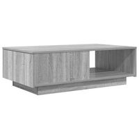 mesa de cafe gris sonoma 95 x 55 x 31 cm madera de ingenieria vidaxl