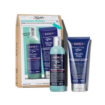 Kiehl's Kit facial para hombre revitalizante - Refreshing Remedies Set