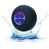 altavoces autrucker bluetooth portatil ipx4 con microfono y luz led