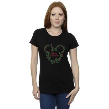 Disney Camiseta Merry Holly para mujer