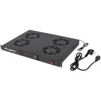 panel de ventilacion lanberg ak-1503-b 1u 19 4 ventiladores lcd termostato negro