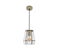 lampara de techo metal color dorado serie guia 18cm