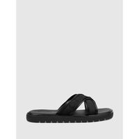calvin klein jeans chanclas chancla sq molded sandal xcross negro para hombre