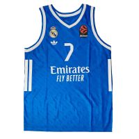 camiseta facundo campazzo real madrid baloncesto adidas 2025-26 azul euroliga