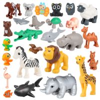 bloques de construccion de gran tamano para ninos accesorios de animales figuras de granja de zoologico ladrillos diy juguetes educativos para montar varios estilos