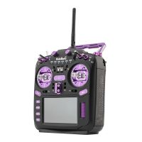 helloradiosky v16r transmisor de radio de metal cnc rdc90 4-en-1 elrs de 1w incorporado modo 2 con pantalla tactil de 4
