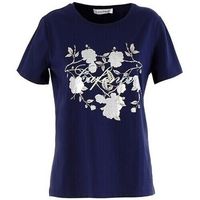 cafe noir camiseta jt922 para mujer