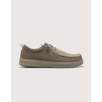 koala bay mocasines mocassin decontracte en cuir gris - toogier para hombre