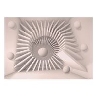 papel pintado 3d - camara de arena 150x105 cm