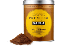 cafe molido - saula premium bourbon arabica intenso 250 g