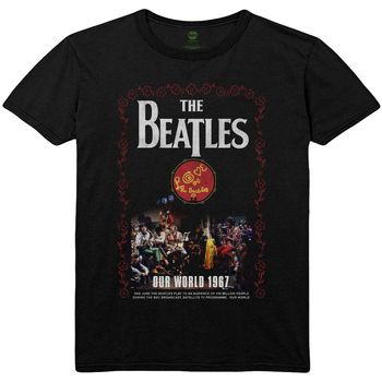 The Beatles Tops y Camisetas Our World 1967 para mujer